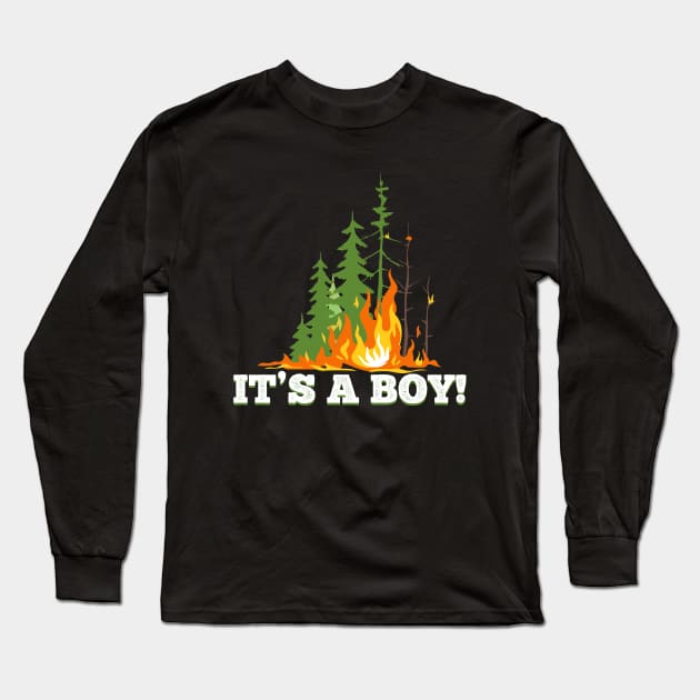 It's a Boy! Long Sleeve T-Shirt by giovanniiiii